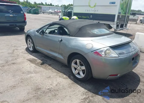 2007 Mitsubishi Eclipse Spyder Gs из США, поврежденный, VIN 4A3AL25F27E007434